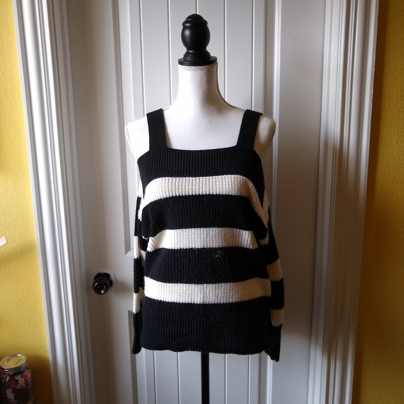New York & Company Off Shoulder Sweater - Picture 2 of 9